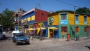 Színes házak a Caminito közelében.