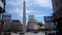 Buenos Aires egyik jelképe, az Obelisco.