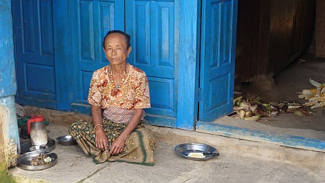 Nepáli asszony - nézze meg nagyban is!