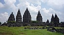 Prambanan, a hindu templomépítészet egyik gyöngyszeme.