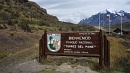 A Torres del Paine bejárata.